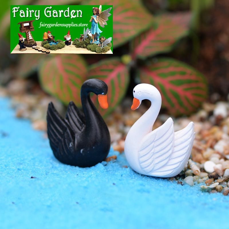 Mini Resin Black White Feather Swan Pot Bonsai Fairy Garden Accessories Birds Micro Landscape Miniature Garden Terrariums Fairy Garden Decoration Artificial Fairy Garden Ornament Child Gift Resin Crafts Accessories Decor Animals Mini Resin Black White Feather Swan Pot Bonsai Fairy Garden Accessories Birds Micro Landscape Miniature Garden Terrariums Fairy Garden Decoration Artificial Fairy Garden Ornament Child Gift Resin Crafts Accessories Decor Animals