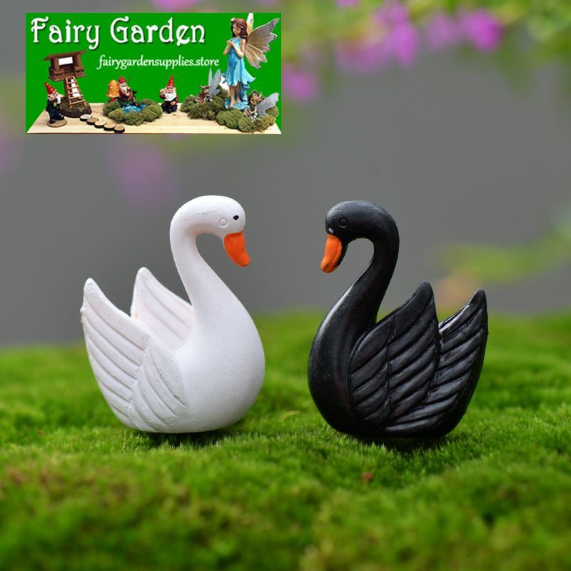 Mini Resin Black White Feather Swan Pot Bonsai Fairy Garden Accessories Birds Micro Landscape Miniature Garden Terrariums Fairy Garden Decoration Artificial Fairy Garden Ornament Child Gift Resin Crafts Accessories Decor Animals Mini Resin Black White Feather Swan Pot Bonsai Fairy Garden Accessories Birds Micro Landscape Miniature Garden Terrariums Fairy Garden Decoration Artificial Fairy Garden Ornament Child Gift Resin Crafts Accessories Decor Animals