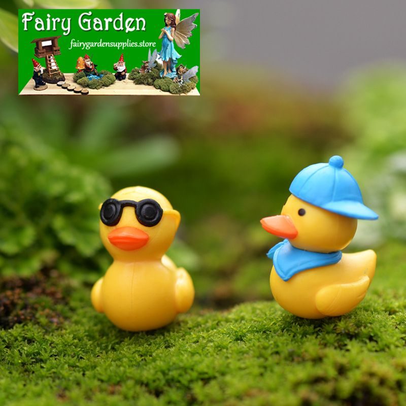Moss Fairy Garden Micro Landscape Miniature Garden Fairy Garden Ornament Succulent Plants Fairy Garden Decoration Fairy Garden Accessories Toy Figurine Fairy Garden Decoration Fairy Garden Accessories Tourism Small Duck Diymaterial