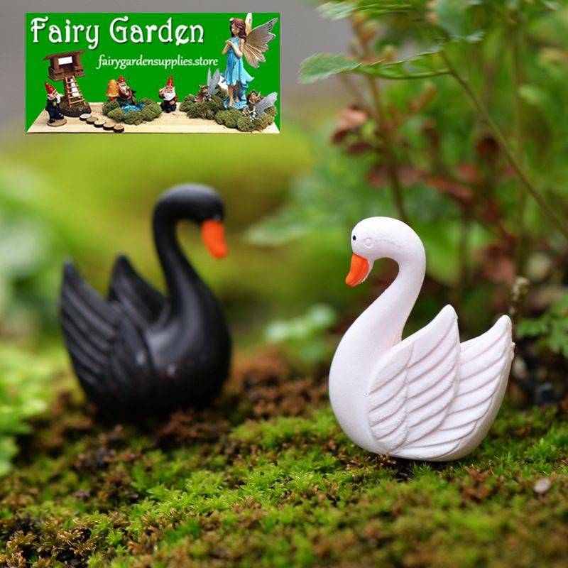 Mini Resin Black White Feather Swan Pot Bonsai Fairy Garden Accessories Birds Micro Landscape Miniature Garden Terrariums Fairy Garden Decoration Artificial Fairy Garden Ornament Child Gift Resin Crafts Accessories Decor Animals Mini Resin Black White Feather Swan Pot Bonsai Fairy Garden Accessories Birds Micro Landscape Miniature Garden Terrariums Fairy Garden Decoration Artificial Fairy Garden Ornament Child Gift Resin Crafts Accessories Decor Animals