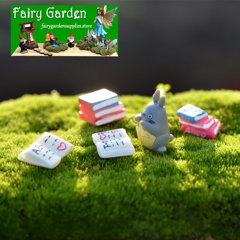 Resin Arts and Crafts Fairy Garden Decoration Fairy Garden Accessories Original Multicolour Book Moss Fairy Garden Micro Landscape Miniature Garden Succulent Plants Resin Arts And Crafts Fairy Garden Decoration Fairy Garden Accessories Original Multicolour Book Moss Fairy Garden Micro Landscape Miniature Garden Succulent Plants