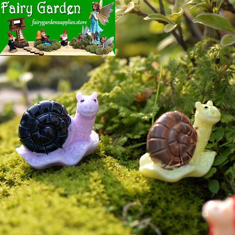 Moss Fairy Garden Micro Landscape Miniature Garden Succulent Plants Fairy Garden Decoration Fairy Garden Accessories 3 Color Snail Resin Craftworkfairy Garden Decoration Fairy Garden Accessories Diymaterial