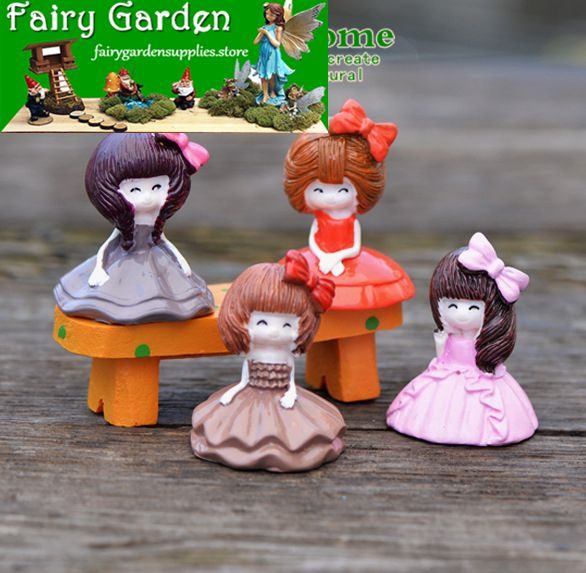 Moss Fairy Garden Micro Landscape Miniature Garden Fairy Garden Micro Landscape Miniature Garden Fairy Garden Decoration Fairy Garden Accessories Resin Arts And Crafts Diy Land Scaping Decorate Dress Princess