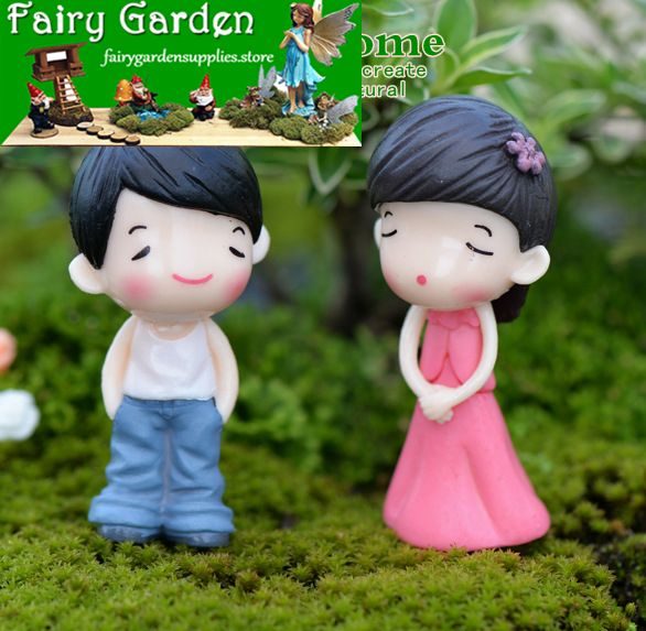 Moss Fairy Garden Micro Landscape Miniature Garden Fairy Garden Decoration Fairy Garden Accessories Lovers Fairy Garden Decoration Fairy Garden Accessories Diymaterial Landscaping Decorate