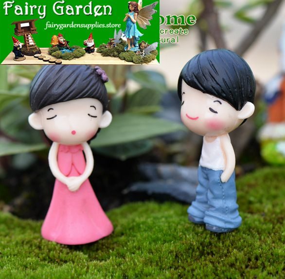 Moss Fairy Garden Micro Landscape Miniature Garden Fairy Garden Decoration Fairy Garden Accessories Lovers Fairy Garden Decoration Fairy Garden Accessories Diymaterial Landscaping Decorate