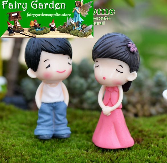 Moss Fairy Garden Micro Landscape Miniature Garden Fairy Garden Decoration Fairy Garden Accessories Lovers Fairy Garden Decoration Fairy Garden Accessories Diymaterial Landscaping Decorate