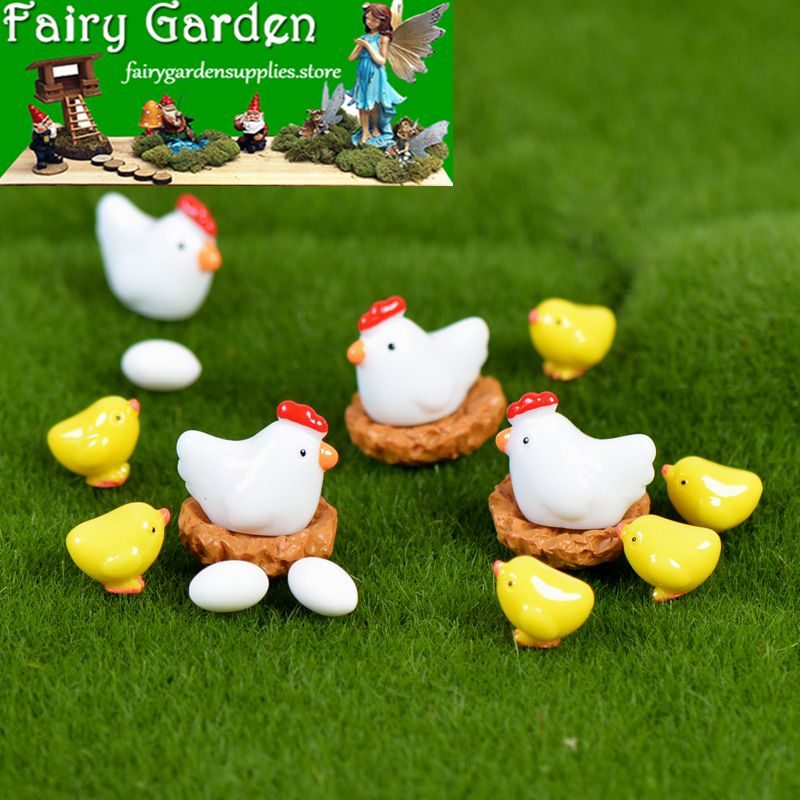 Mini Fairy Garden Resin Mini Chicken Egg Micro Landscape Fairy Garden Decoration Groceries Landscaping Decorate Small Chicken Nest Pasture Fairy Garden Accessories Mini Fairy Garden Resin Mini Chicken Egg Micro Landscape Fairy Garden Decoration Groceries Landscaping Decorate Small Chicken Nest Pasture Fairy Garden Accessories