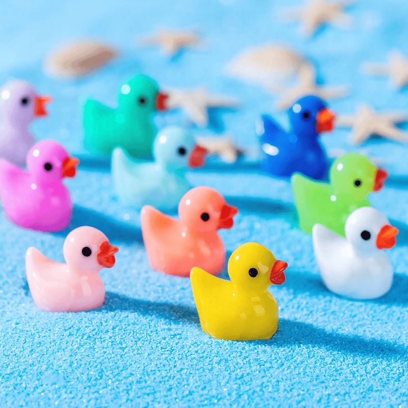 Mini Fairy Garden Small Yellow Duck Doll Toys Pendant Miniature Garden Aquarium Fairy Garden Decoration Terrariums Fairy Garden Accessories Resin Arts And Crafts Original Bonsai Animal Picture Of Fairy Garden Supplies