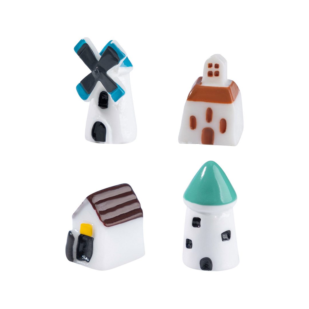 Windmill House Moss Fairy Garden Micro Landscape Miniature Garden Fairy Garden Decoration Fairy Garden Accessories Fleshydecorate Landscaping Original Arts And Crafts House Castle Image Of Fairy Garden Supplies