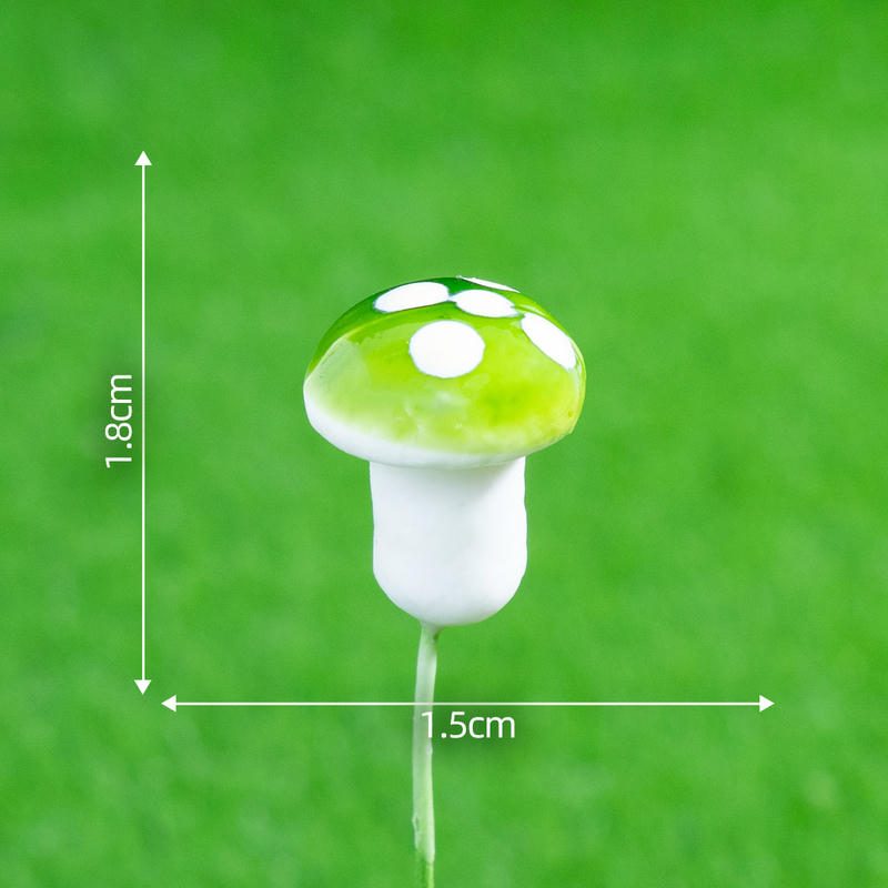 Bonsai Mushrooms Terrarium Artificial Plants Figurines Fairy Garden Accessories Miniatures Party Garden Mini Mushroom Garden Ornament Resin Crafts Decorations Image From Fairy Garden Supplies