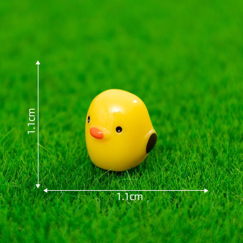 Moss Fairy Garden Micro Landscape Miniature Garden Decorate Fairy Garden Decoration Fairy Garden Accessories Landscaping Cartoon Mini Yellowsmall Chicken Fleshyaccessories Picture Of Fairy Garden Supplies