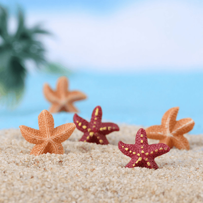 Aquarium Small Starfish Horn Starfish Mediterranean Sea Style Resin Fairy Garden Decoration Pot Bonsai Fairy Garden Accessories Fairy Garden Micro Landscape Miniature Garden Original Decorate Terrariums Artificial Animal Image Of Fairy Garden Supplies Aquarium Small Starfish Horn Starfish Mediterranean Sea Style Resin Fairy Garden Decoration Pot Bonsai Fairy Garden Accessories Fairy Garden Micro Landscape Miniature Garden Original Decorate Terrariums Artificial Animal Image Of Fairy Garden Supplies