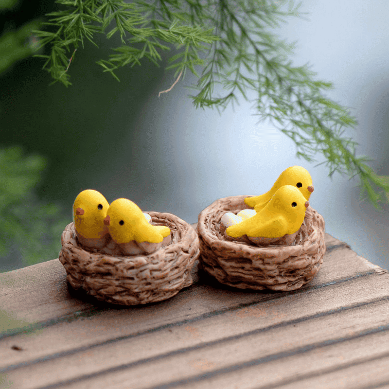 Mini Fairy Garden Bird Oriole Micro Landscape Miniature Garden Fairy Garden Decoration Fairy Garden Accessories Lovely Birds Small Cartoon Mini Fairy Garden Ornament Terrariums Bonsai Resin Nest Mini Fairy Garden Bird Oriole Micro Landscape Miniature Garden Fairy Garden Decoration Fairy Garden Accessories Lovely Birds Small Cartoon Mini Fairy Garden Ornament Terrariums Bonsai Resin Nest