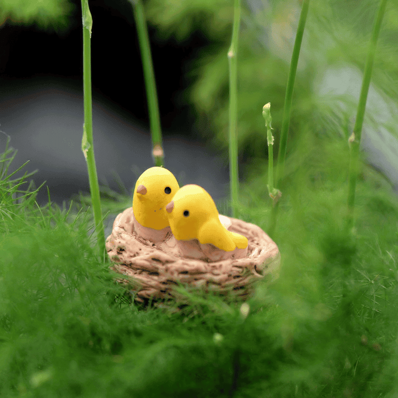 Mini Fairy Garden Bird Oriole Micro Landscape Miniature Garden Fairy Garden Decoration Fairy Garden Accessories Lovely Birds Small Cartoon Mini Fairy Garden Ornament Terrariums Bonsai Resin Nest Mini Fairy Garden Bird Oriole Micro Landscape Miniature Garden Fairy Garden Decoration Fairy Garden Accessories Lovely Birds Small Cartoon Mini Fairy Garden Ornament Terrariums Bonsai Resin Nest