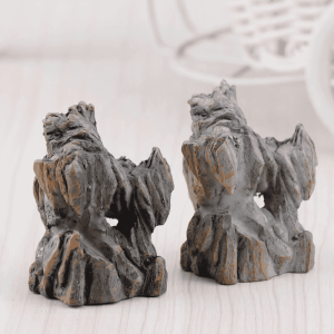 Moss Fairy Garden Rockery Resin Mountain Micro Landscape Miniature Garden Ecology Bottle Gardens Rockery Desktop Fleshy Pot Decorate Picture From Fairy Garden Supplies