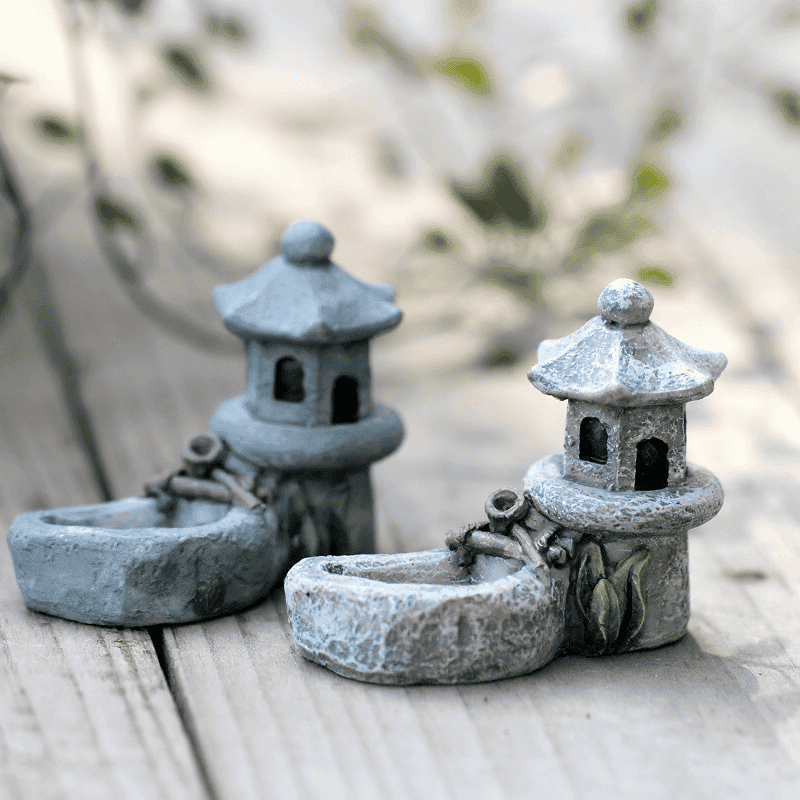 Container Moss Fairy Garden Building Micro Landscape Miniature Garden Fairy Garden Ornament Succulent Plants Pot Bonsai Fairy Garden Decoration Cheap Fairy Garden Accessories Toy Figurine Pool Tower Diy Ideas Image From Fairy Garden Supplies