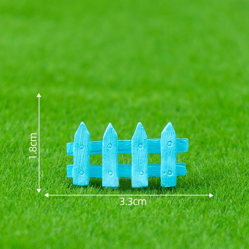 Terrariums Fairy Garden Fence Aquarium Micro Landscape Barrier 4Color Fence Diy Material Fairy Garden Decoration Fairy Garden Accessories Picture From Fairy Garden Supplies