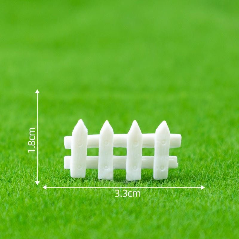 Terrariums Fairy Garden Fence Aquarium Micro Landscape Barrier 4Color Fence Diy Material Fairy Garden Decoration Fairy Garden Accessories Picture From Fairy Garden Supplies