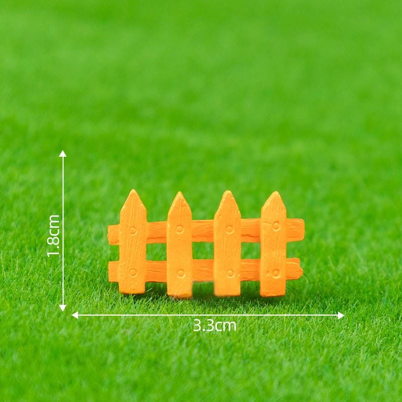 Terrariums Fairy Garden Fence Aquarium Micro Landscape Barrier 4Color Fence Diy Material Fairy Garden Decoration Fairy Garden Accessories Picture From Fairy Garden Supplies