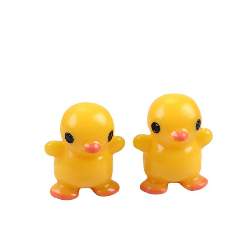 Cute Fairy Garden Duck Resin Animals Figurine Micro Moss Landscape Fairy Garden Home Decor Doll House Ornaments Miniature Craft Diy Container Accessories Wholesale Supplies Image Of Fairy Garden Supplies