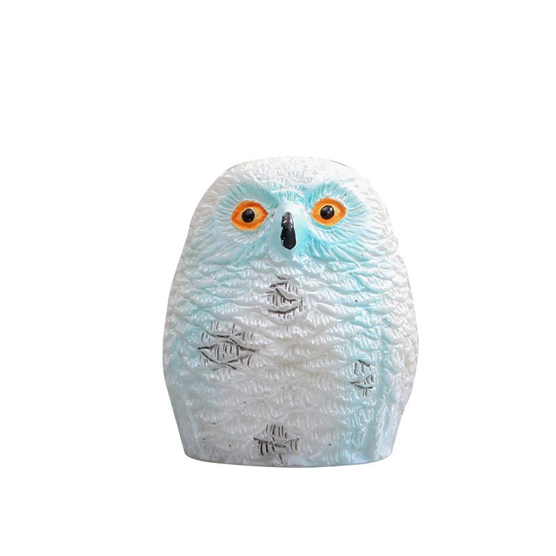 Terrariums Fairy Garden Owls Mini Fairy Garden Decoration Indoor Fairy Garden Accessories Feather Owls 4 Colour Desktop Toy Figurine Birds Succulent Plants Car Decoration Computer Ornament Photo From Fairy Garden Supplies