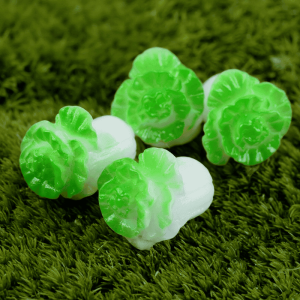 Moss Fairy Garden Micro Landscape Miniature Garden Fairy Garden Ornament Cartoon Mini Small Cabbage Diyassemble Toys Resin Small Fairy Garden Decoration Fairy Garden Accessories