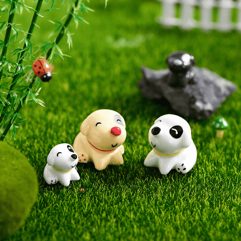 Fairy Garden Dog Micro Landscape Miniature Garden Fairy Garden Decoration Fairy Garden Accessories Resin Arts and Crafts DIY Landscaping Fairy Garden Ornament Pot Decorate 3 Styles Small Dog Terrarium Fairy Garden Dog Micro Landscape Miniature Garden Fairy Garden Decoration Fairy Garden Accessories Resin Arts And Crafts Diy Landscaping Fairy Garden Ornament Pot Decorate 3 Styles Small Dog Terrarium