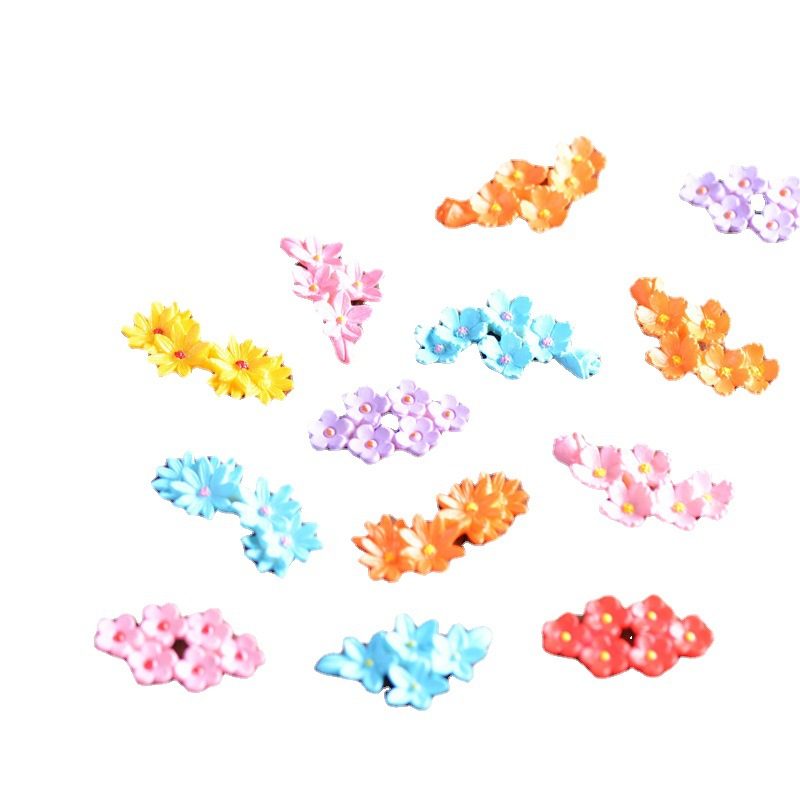 Pot Bonsai Color Small Flower Emulational Flower Fairy Garden Micro Landscape Miniature Garden Indoor Fairy Garden Decoration Diy Landscaping Terrariums Fairy Garden Accessories Fairy Garden Ornament