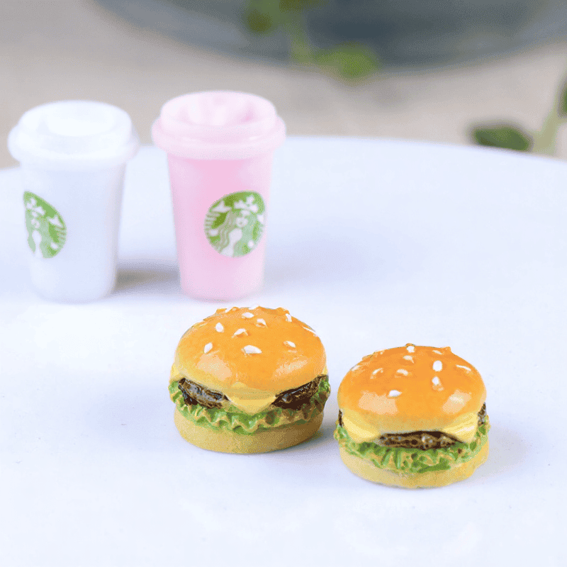 Moss Fairy Garden Micro Landscape Miniature Garden Fairy Garden Ornament Succulent Plants Fairy Garden Decoration Toy Figurine Fairy Garden Decoration Fairy Garden Accessories Mini Bread Diy Material