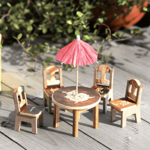 Emulational Table Arts And Crafts Succulent Plants Fairy Garden Micro Landscape Miniature Garden Moss Tourism Craftwork