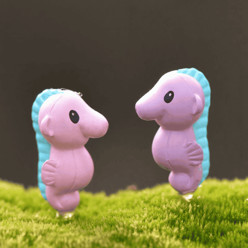 Pot Bonsai Fairy Garden Micro Landscape Miniature Garden Blue Hippocampi Craftwork Terrariums Fairy Garden Decoration Aquarium Wholesale Fairy Garden Accessories Supplies