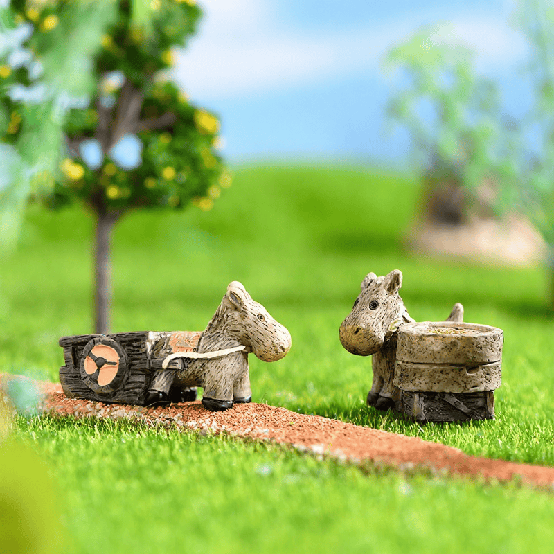 Mini Moss Micro Landscape Decoration Cartoon Donkey Pull Cart Mill Ornament for Aquarium Succulent Garden Moss Fairy Garden Micro Landscape Miniature Garden Decorate Fairy Garden Decoration Fairy Garden Accessories Image from Fairy Garden Supplies Mini Moss Micro Landscape Decoration Cartoon Donkey Pull Cart Mill Ornament For Aquarium Succulent Garden Moss Fairy Garden Micro Landscape Miniature Garden Decorate Fairy Garden Decoration Fairy Garden Accessories Picture Of Fairy Garden Supplies