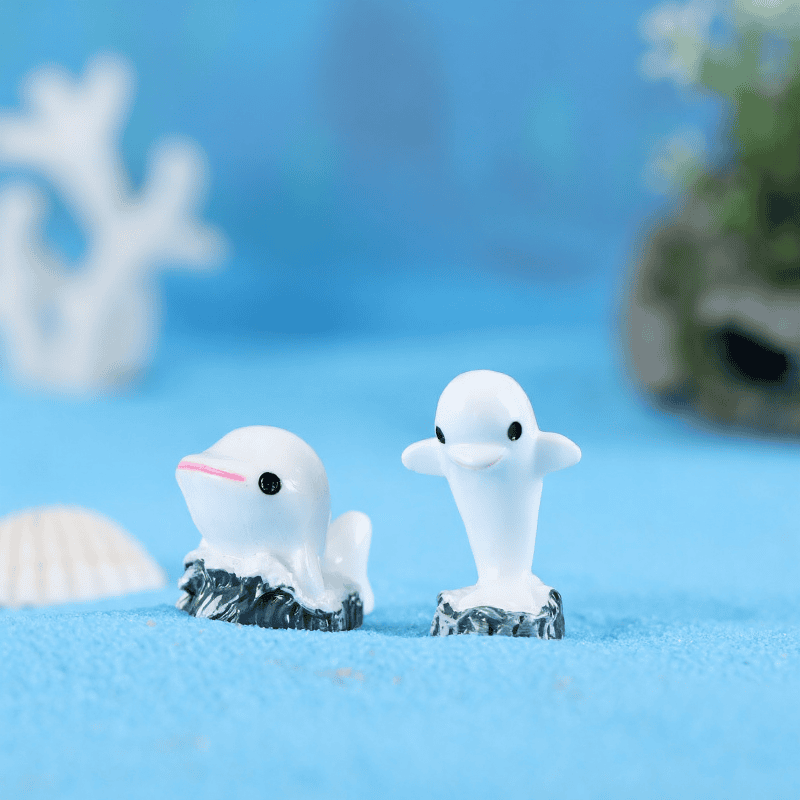 White Dolphin Fairy Garden Ornament Mediterranean Aegean Sea Style Mini Aquarium Decoration Micro Landscape Miniature Garden Accessory Photo of Fairy Garden Supplies White Dolphin Fairy Garden Ornament Mediterranean Aegean Sea Style Mini Aquarium Decoration Micro Landscape Miniature Garden Accessory Photo Of Fairy Garden Supplies