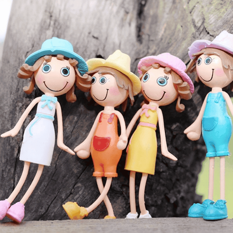 Moss Fairy Garden Micro Landscape Miniature Garden Lovely Big Summer Sunshine Girl Fairy Garden Decoration Fairy Garden Accessories Diy Landscaping Fairy Garden Decoration Fairy Garden Accessories Fairy Garden Ornament Image Of Fairy Garden Supplies