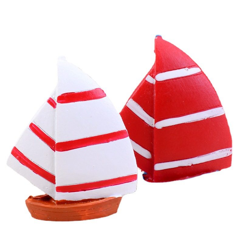 Mediterranean Sailing Boat Fairy Garden Ornament Resin Sailboat for Aquarium Micro Landscape Miniature Garden Decoration Fairy Garden Accessories Mediterranean Sailing Boat Fairy Garden Ornament Resin Sailboat For Aquarium Micro Landscape Miniature Garden Decoration Fairy Garden Accessories
