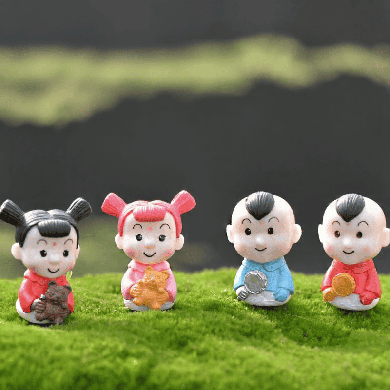 Moss Fairy Garden Micro Landscape Miniature Garden Succulent Plants Fairy Garden Decoration Fairy Garden Accessories Toy Figurine Fairy Garden Decoration Fairy Garden Accessories Cartoon Fuwa New Year Hot Sellers Diymaterial