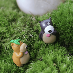 Moss Fairy Garden Micro Landscape Miniature Garden Fairy Garden Ornament Small Spit Tongue Small Bears Diyassemble Small Fairy Garden Decoration Fairy Garden Accessories Toys