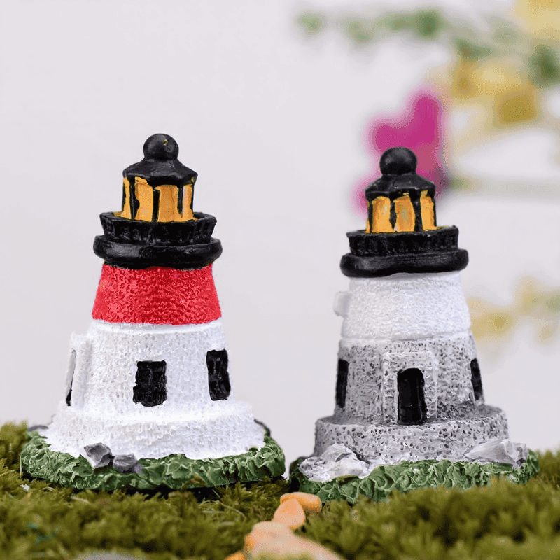 Moss Fairy Garden Micro Landscape Miniature Garden Ecology Bottle Fairy Garden Ornament Lighting Pagoda Diyassemble Fairy Garden Decoration Fairy Garden Accessories