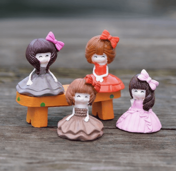 Moss Fairy Garden Micro Landscape Miniature Garden Fairy Garden Micro Landscape Miniature Garden Fairy Garden Decoration Fairy Garden Accessories Resin Arts And Crafts Diy Land Scaping Decorate Dress Princess