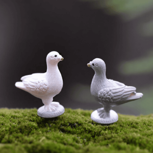 Zakkafairy Garden Decoration Fairy Garden Accessories Moss Fairy Garden Micro Landscape Miniature Garden Fleshylandscaping Fairy Garden Decoration Fairy Garden Accessories Pot Decorate Peace Dove Diymaterial