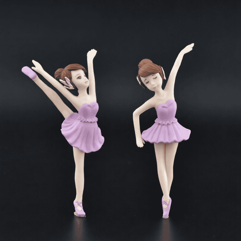 Pvc Plastic Ballerina Cake Topper Wedding Party Supplies Girl Baby Shower Birthday Party Decorations Kids Gift Cake Accessory Picture From Fairy Garden Supplies
