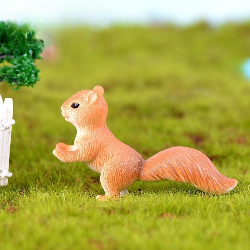4pcs Squirrel Family miniature figurine Pine cone 3D Model landscape dollhouse home fairy garden decoration accessories modern Photo of Fairy Garden Supplies 4Pcs Squirrel Family Miniature Figurine Pine Cone 3D Model Landscape Dollhouse Home Fairy Garden Decoration Accessories Modern Picture From Fairy Garden Supplies