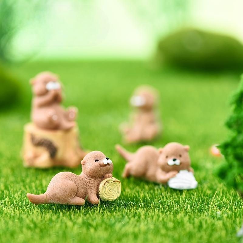 DIY Fairy Garden Dollhouse Bonsai Ornament Home Decor Otters Multi Style Figurine Animal Model Miniature Water Dog Fashion Gift Image from Fairy Garden Supplies Diy Fairy Garden Dollhouse Bonsai Ornament Home Decor Otters Multi Style Figurine Animal Model Miniature Water Dog Fashion Gift Image Of Fairy Garden Supplies