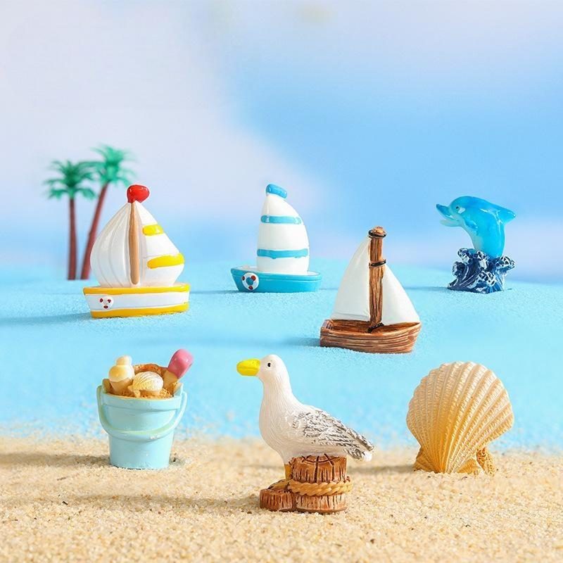 Summer Sun Dolphin Beach Boat Pigeon Figurine Starfish Resin Craft Home Decor Miniature Fairy Garden Decoration Accessories Toys Image Of Fairy Garden Supplies Summer Sun Dolphin Beach Boat Pigeon Figurine Starfish Resin Craft Home Decor Miniature Fairy Garden Decoration Accessories Toys Photo Of Fairy Garden Supplies