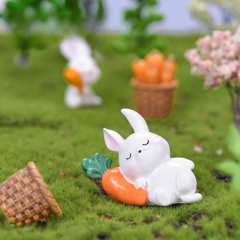 White Rabbit Pig Dog Cat Deer Figurine Animal Model Resin Craft Micro Landscape Home Decor Miniature Fairy Garden Decoration Image From Fairy Garden Supplies White Rabbit Pig Dog Cat Deer Figurine Animal Model Resin Craft Micro Landscape Home Decor Miniature Fairy Garden Decoration Image Of Fairy Garden Supplies