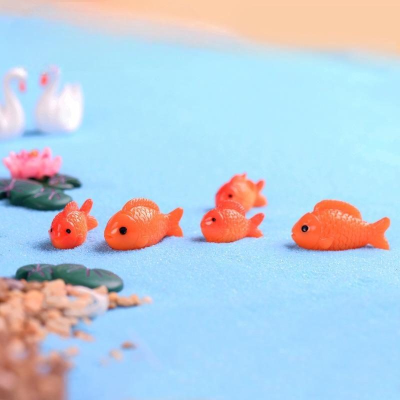 Miniature Figurines Fish Terrariums Animals Goldfish Lotus Fairy Garden Miniatures Ornament Mini Landscape Decorations Picture from Fairy Garden Supplies Miniature Figurines Fish Terrariums Animals Goldfish Lotus Fairy Garden Miniatures Ornament Mini Landscape Decorations Image Of Fairy Garden Supplies
