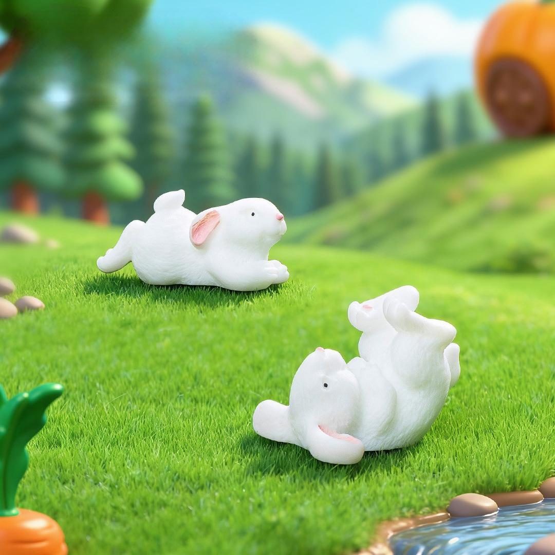 White Rabbit figurine Animal Model Resin Craft micro landscape home decor miniature decoration accessories Picture from Fairy Garden Supplies White Rabbit Figurine Animal Model Resin Craft Micro Landscape Home Decor Miniature Decoration Accessories Picture From Fairy Garden Supplies