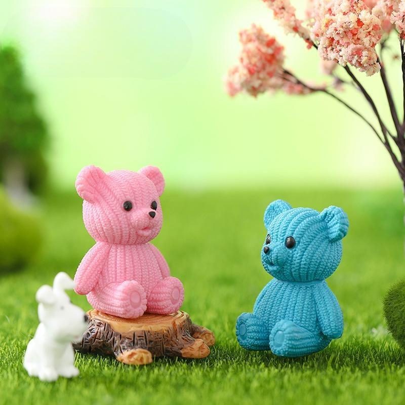 Mini Cute Resin Bear Action Figure Cartoon Animal Bear Model Figure Toy Collection Doll Toy Baby shower Party Gift Home Decor Image of Fairy Garden Supplies Mini Cute Resin Bear Action Figure Cartoon Animal Bear Model Figure Toy Collection Doll Toy Baby Shower Party Gift Home Decor Image Of Fairy Garden Supplies