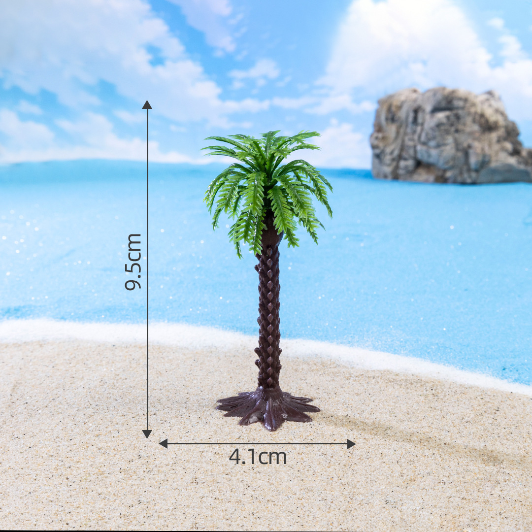 Artificial Coconut Palm Tree Miniatures Beach Sand Diorama Landscaping Model Tropical Fairy Garden Accessories Micro Landscape Terrarium Decor Artificial Coconut Palm Tree Miniatures Beach Sand Diorama Landscaping Model Tropical Fairy Garden Accessories Micro Landscape Terrarium Decor