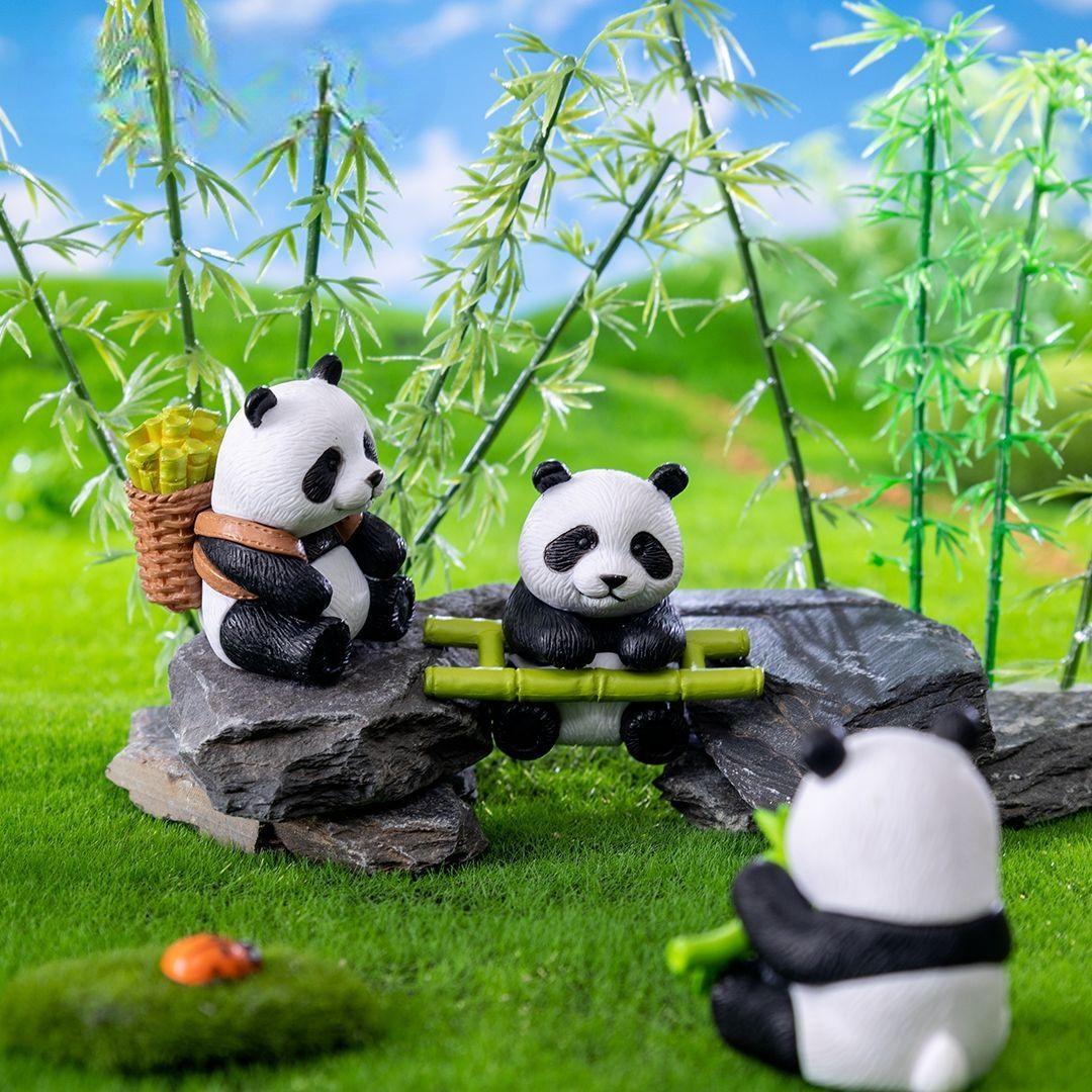 Cute Panda On Bamboo Miniature Figurine Diy Fairy Garden Accessories Micro Landscape Decor Terrarium Desktop Mini Garden Ornament Cute Panda On Bamboo Miniature Figurine Diy Fairy Garden Accessories Micro Landscape Decor Terrarium Desktop Mini Garden Ornament